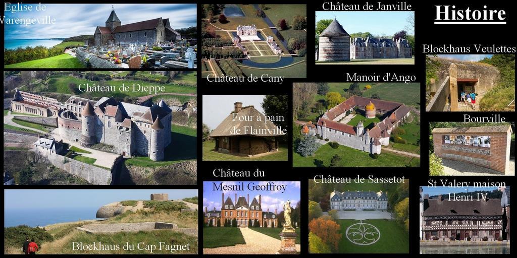 Coeur D'Albatre Villa Saint-Riquier-ès-Plains Exteriör bild